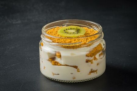 Медовик с киви