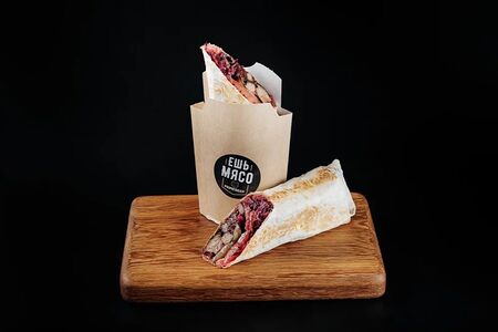 Шаурма из мраморной печени