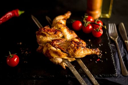 Цыпленок на углях