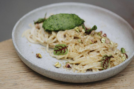 Паста качо-э-пепе безглютеновая