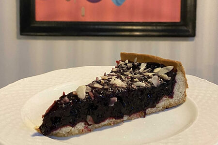 Смородиновый пирог Vegan