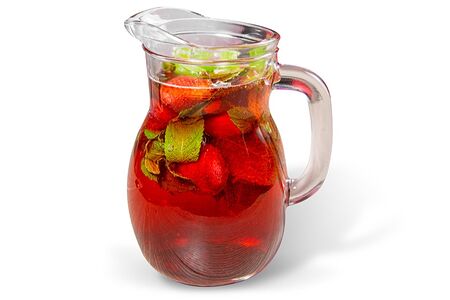 Клубничный лимонад собственного приготовления