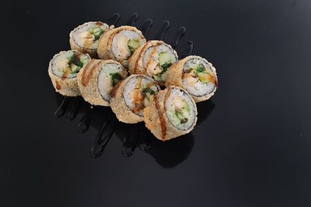 Темпура с окунем