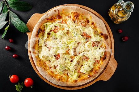 Цезарь пицца большая