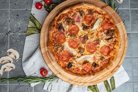 Пицца Супермясная