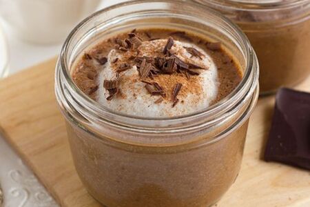 Шоколадный пудинг с чиа Cha-cha-chia