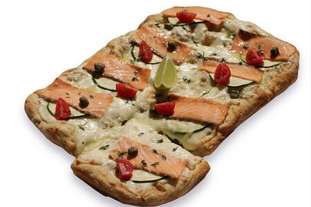 Римская пицца Amo Лосось-цукини