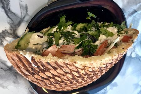 Донар на углях со свининой