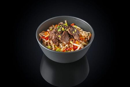 Удон с говядиной