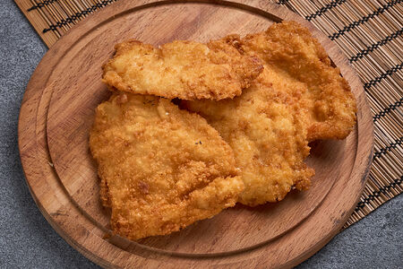 Курица в сухарях