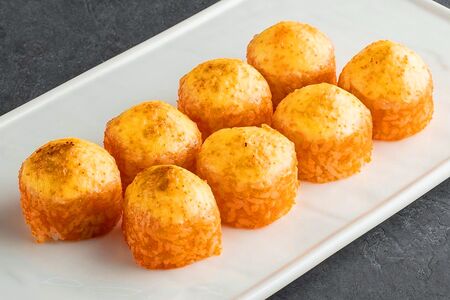 Запеченный ролл Креветка в масаго 8 шт