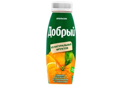 Нектар апельсиновый Добрый