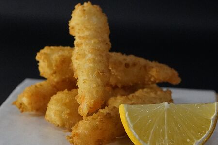 Креветки в кляре