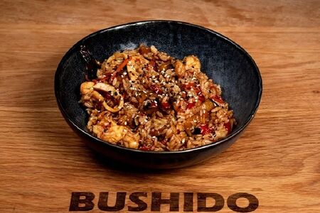 Тяхан с морепродуктами