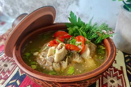 Суп из баранины Хашлама