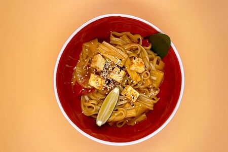 Веганский удон