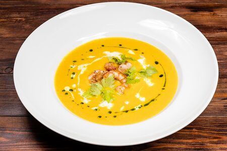 Тыквенный крем с карри