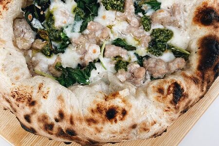 Пицца Фарш с песто