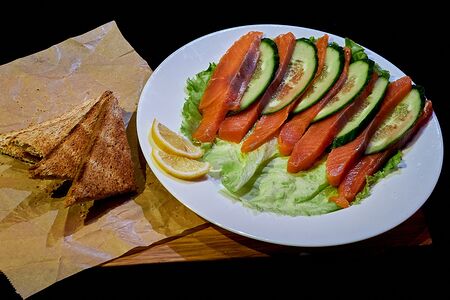 Форель слабой соли