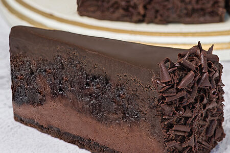 Торт три шоколада