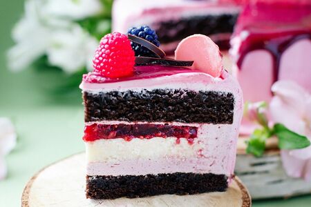 Десерт Шоко берри кейк