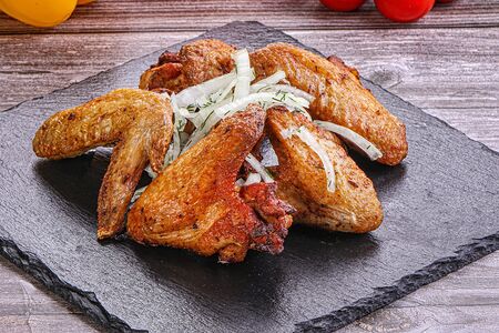 Крылышки на мангале