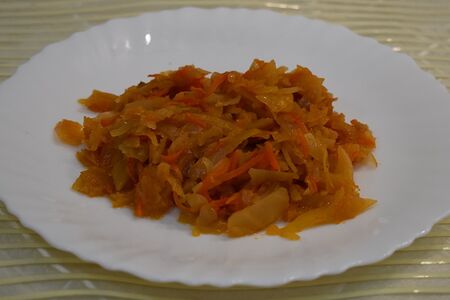 Капуста тушёная