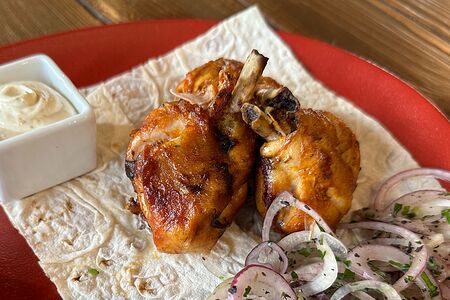 Шашлык из куриной голени