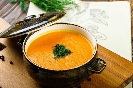 Суп-пюре из тыквы