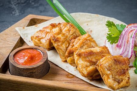 Шашлык из курицы