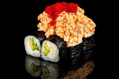 Вулкан с креветкой спайси