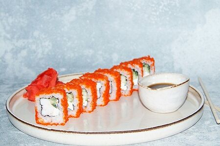 Ролл Калифорния с креветкой