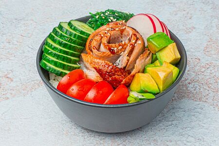 Поке с угрем