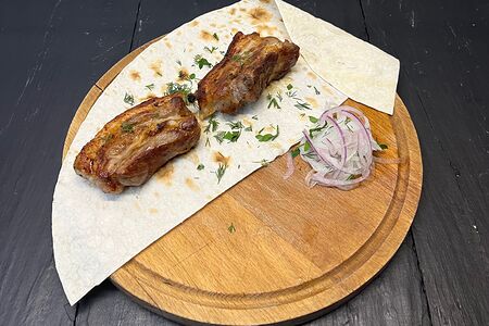 Свиные ребрышки BBQ