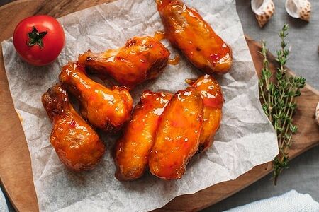 Куриные крылья BBQ