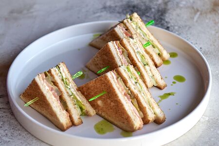 Сэндвич с семгой