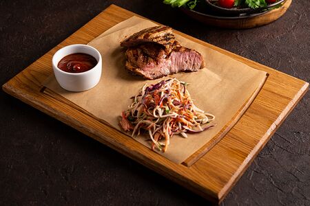 Стейк из шейки свиной