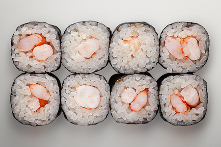 Маки с креветкой