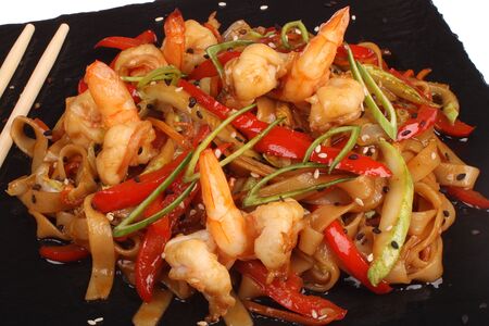 Wok с лапшой фунчоза