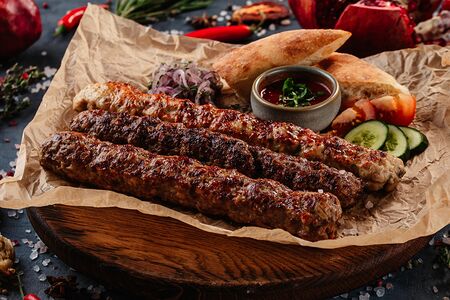 Люля-кебаб свинина-говядина