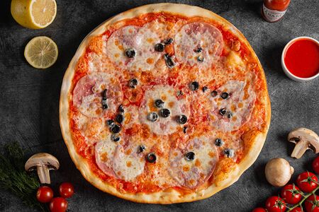 Пицца с Ветчиной