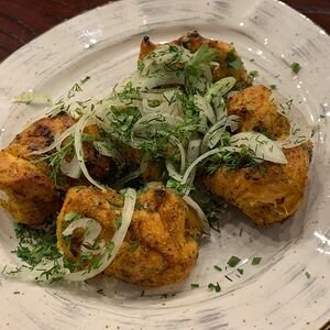 Шашлык из куриного филе