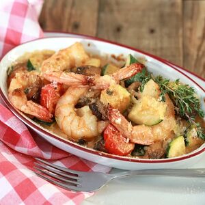 Гамберетти аль форно