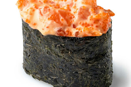 Острые суши с лососем