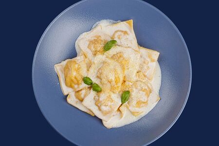 Равиоли с креветкой