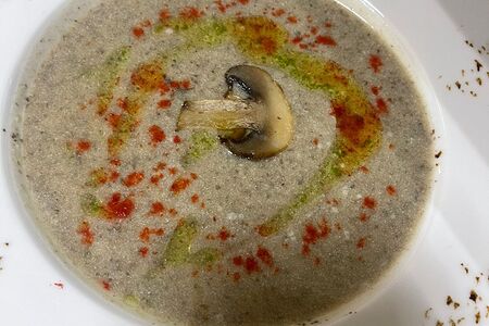 Крем-суп грибной