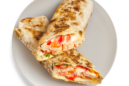 Вок-шаверма в лаваше