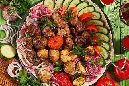 Ассорти из шашлыков