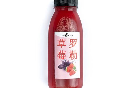 Морс клубника-базилик