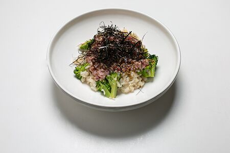 Севиче из тунца с рисом и брокколи